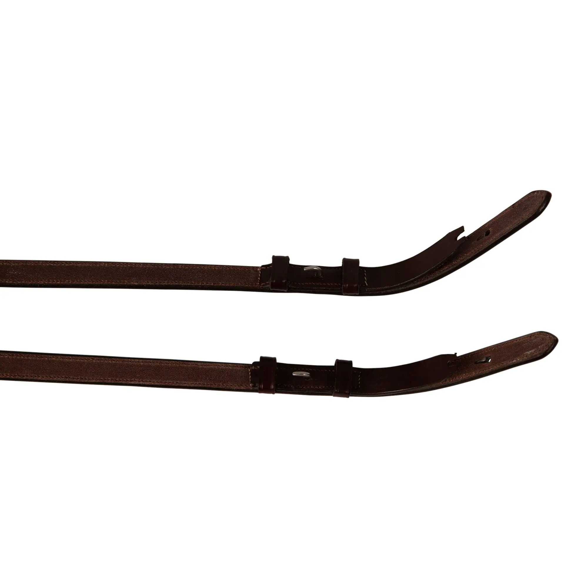Huntley Equestrian Sedgwick Fancy Stitched Square Raised Laced Reins - Image 4